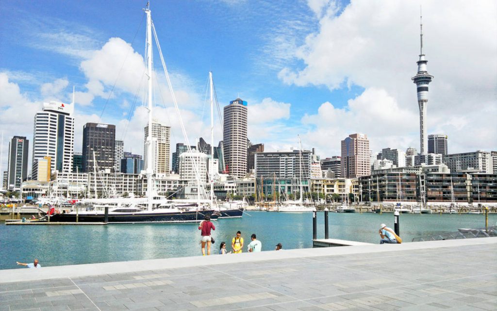 Wynyard Quarter CBD view,Auckland,New Zealand-2